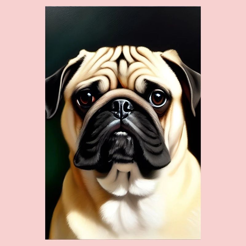 Mops Hund