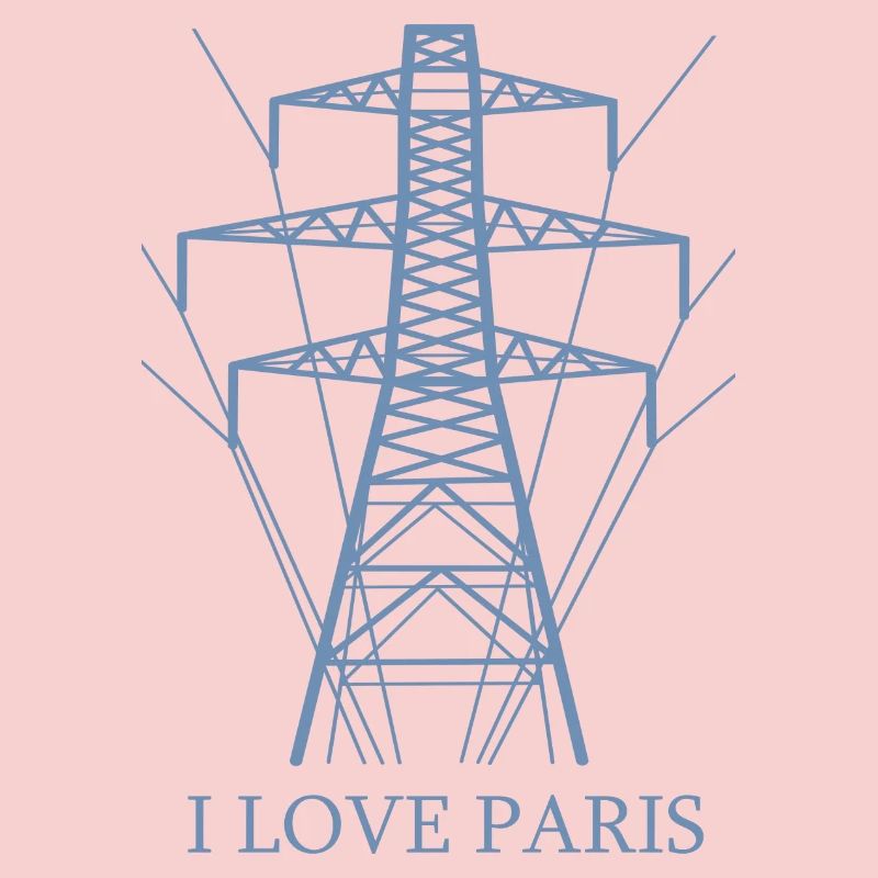 Ironic I love Paris Eiffel Tower as a power pole