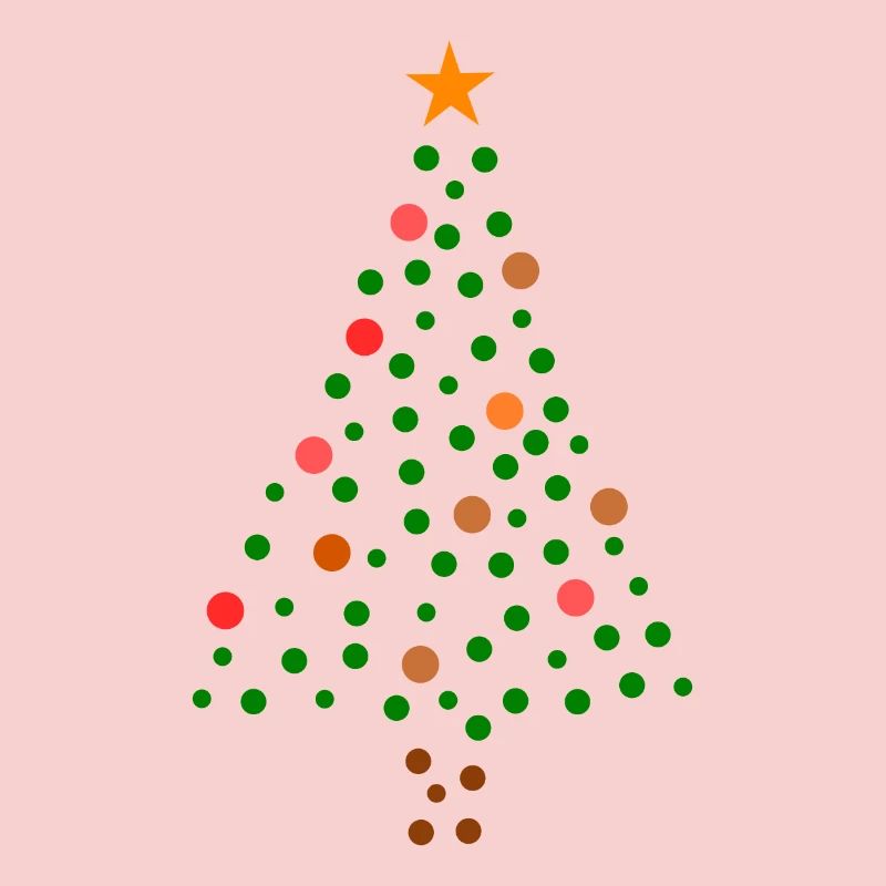 Sapin de Noël - Pointillé