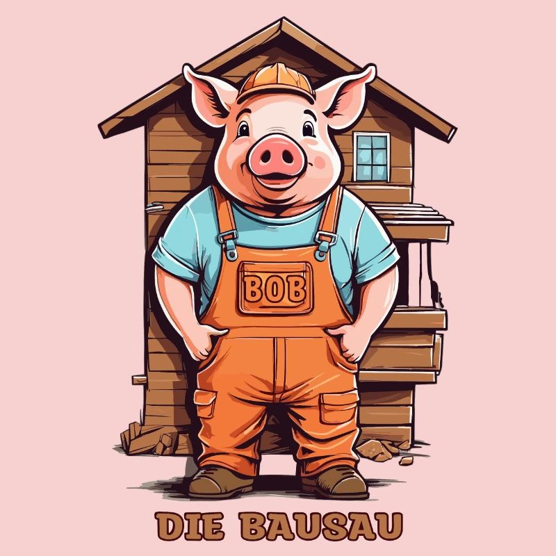 Bob la truie de construction, cochon artisan