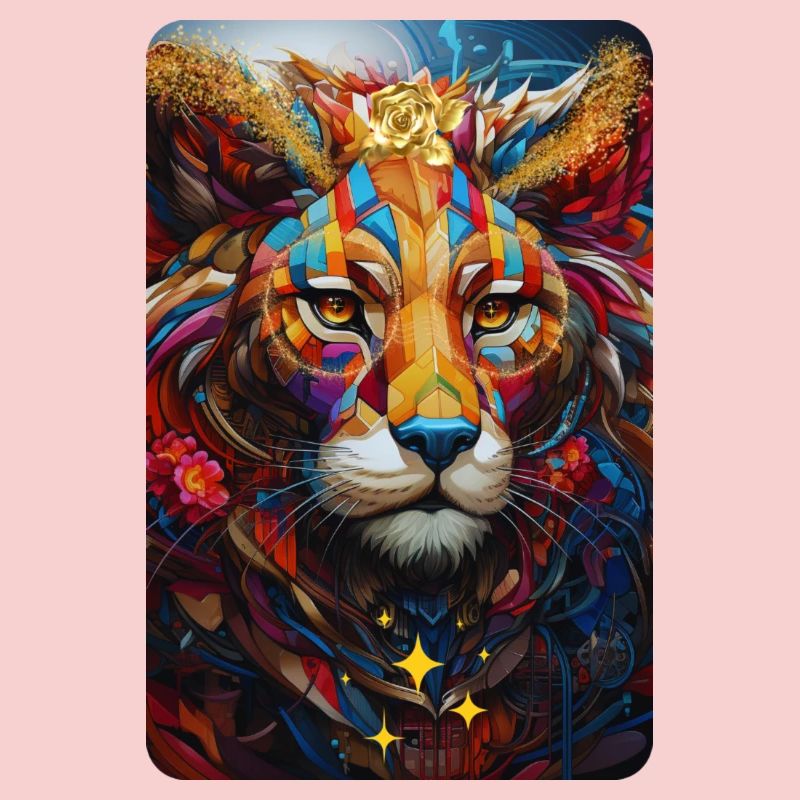 Lion Pop Art