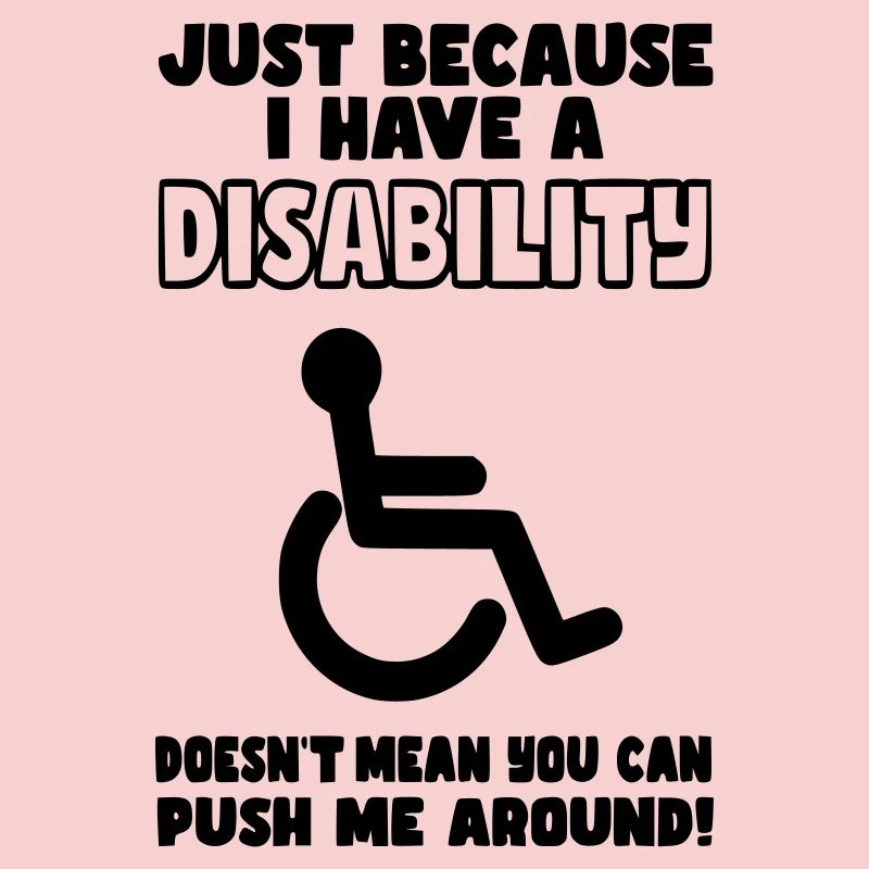 Même si j’ai un handicap, le fauteuil roulant ne pousse pas*