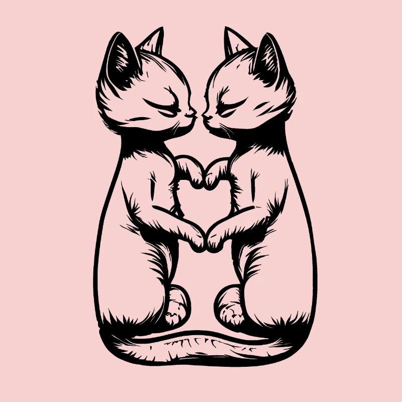 Embrasser les chats