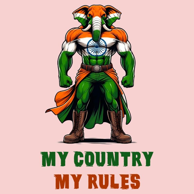 Mon pays, mes règles, l'Inde, l'éléphant