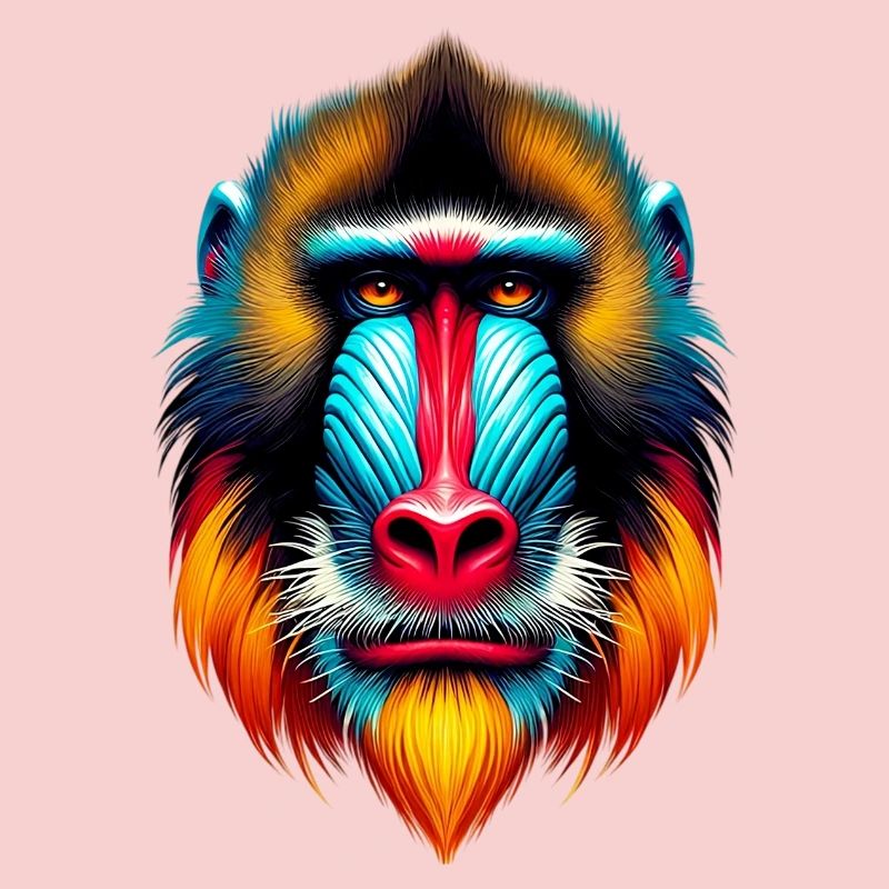 Singe mandrill