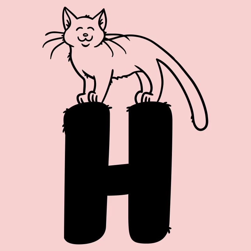 Cat Letter H