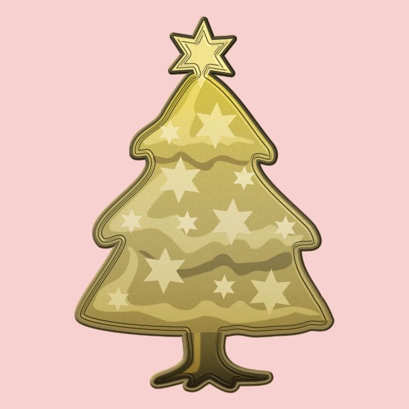 Christmas tree with star