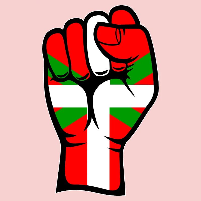 Poing drapeau basque