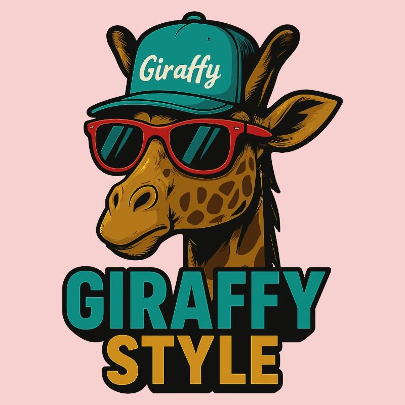 Giraffy Style Giraffe with Cap
