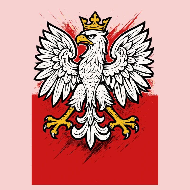 Pologne Polska aigle drapeau drapeau épique cadeau