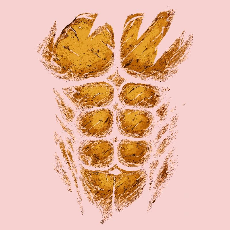 Fire Orange Muscle Structure