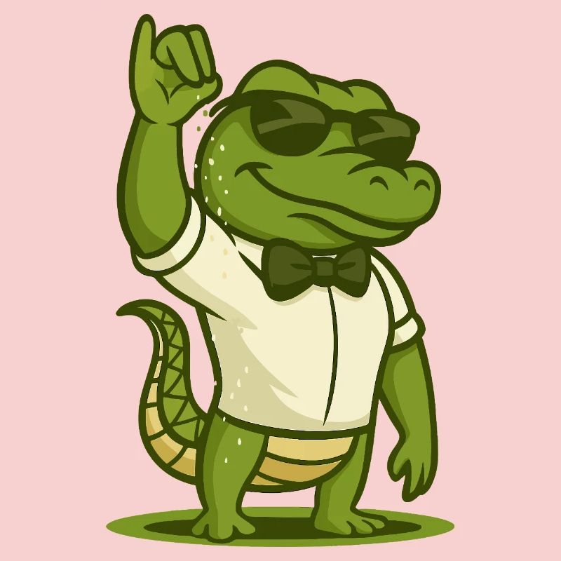 Salt Shaker Crocodile