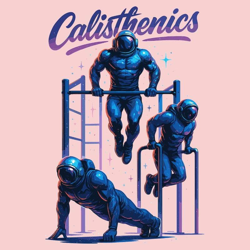Calisthenics Astronaut Dips Push-ups Gift