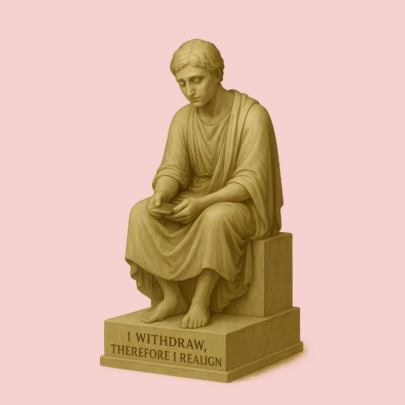 Thoughtful Thinker Sculpture