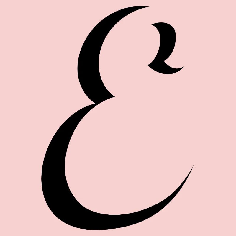 Letter E, name, the letter E