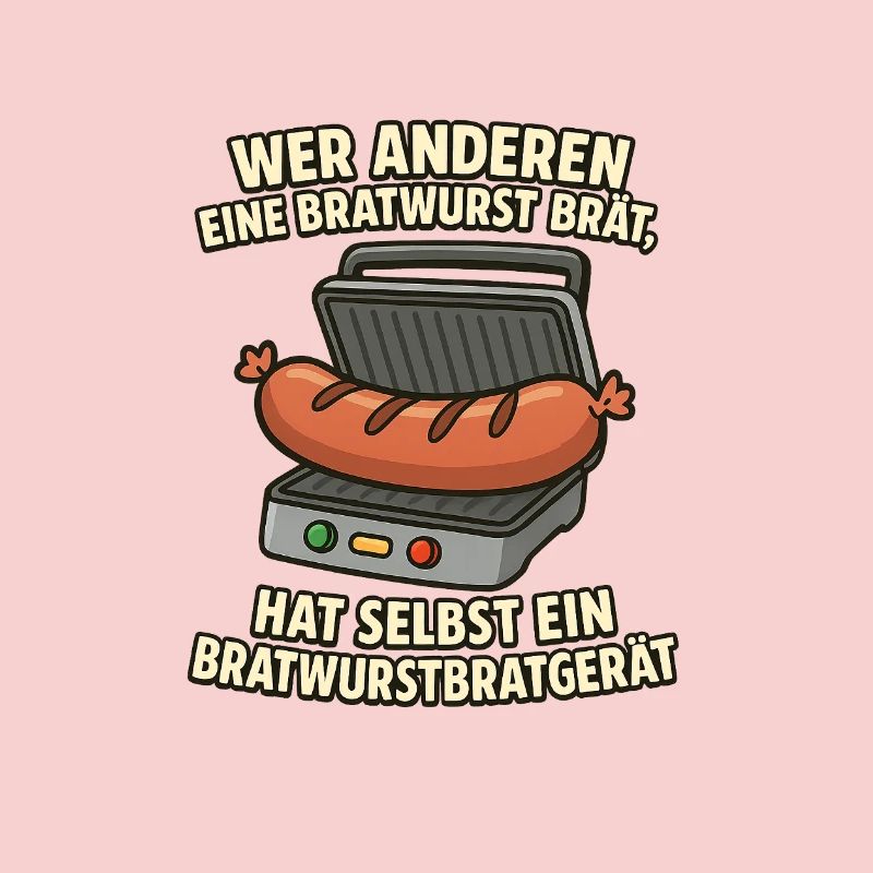 Bratwurst Bratgeräte Spruch