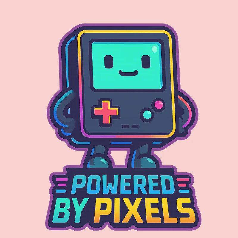 Pixelated Bot with Empowered Message