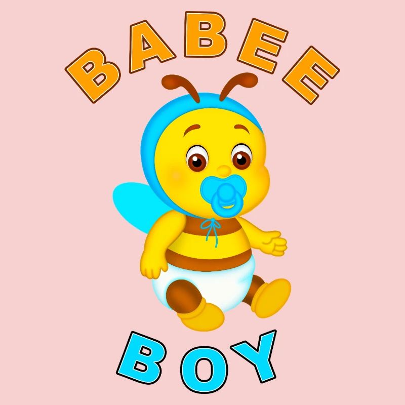 BABEE Junge mit Text