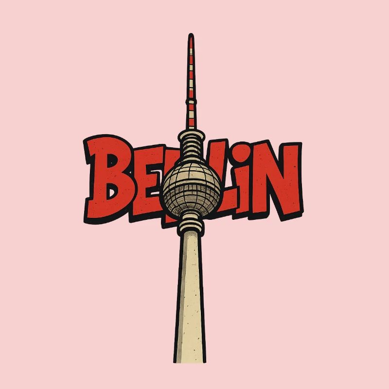 Conception de la tour de télévision de Berlin