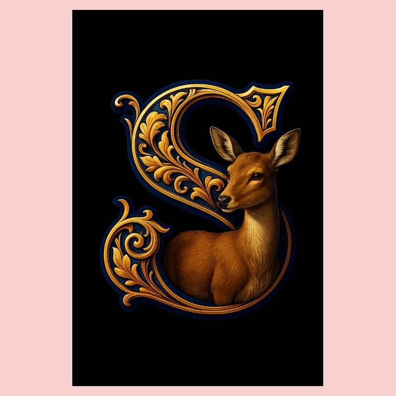 S – Magic Ornament with Doe