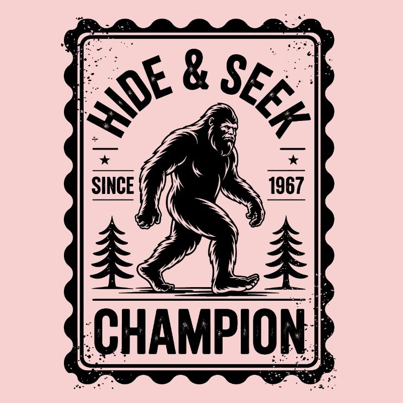 Cache-cache Champion Bigfoot