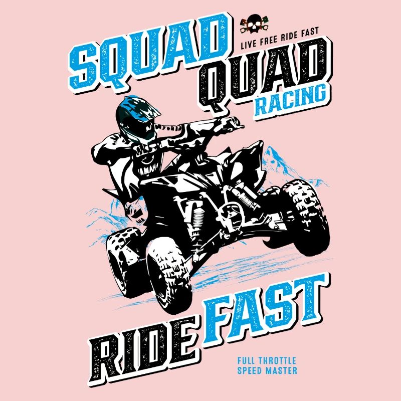 Vitesse de course en quad