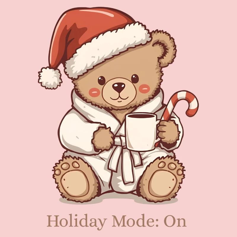 Cozy Teddy Xmas – Mode vacances : Activé