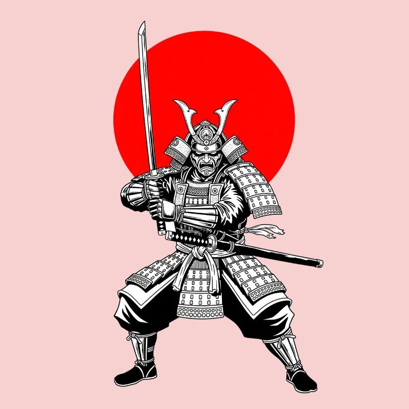 Traditional Samurai Warrior