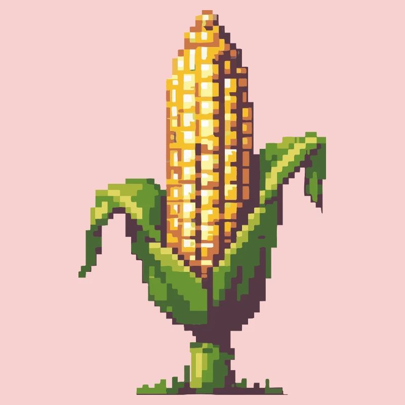 Pixel maïs Pixel Art
