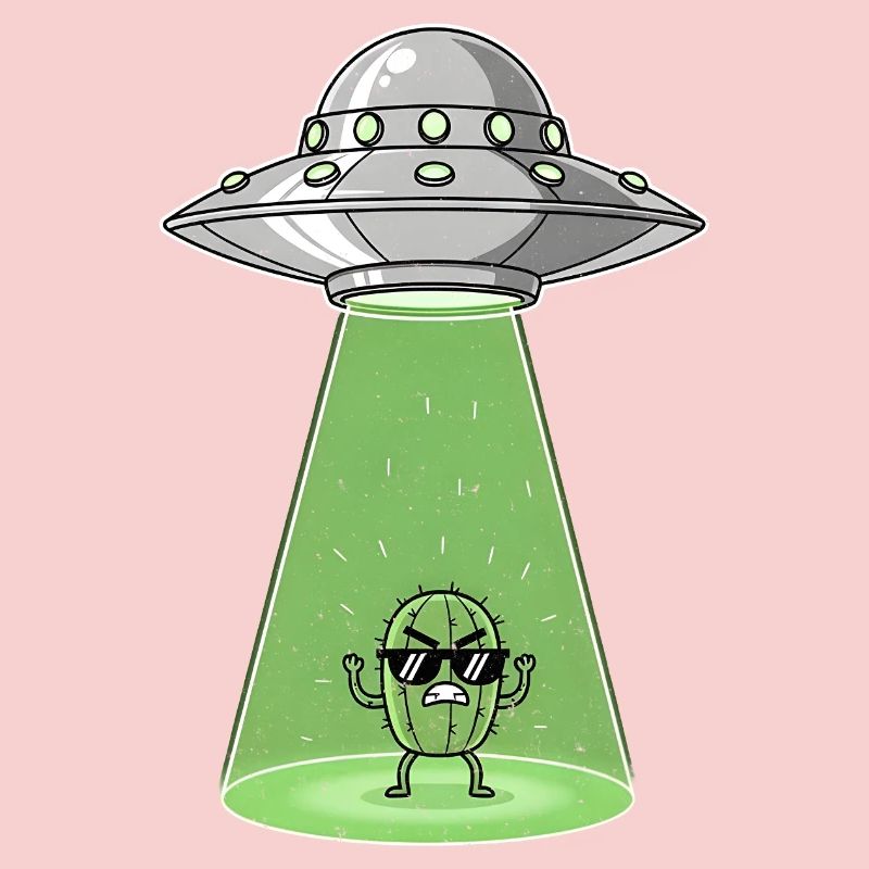 Cactus Alien dans UFO Light