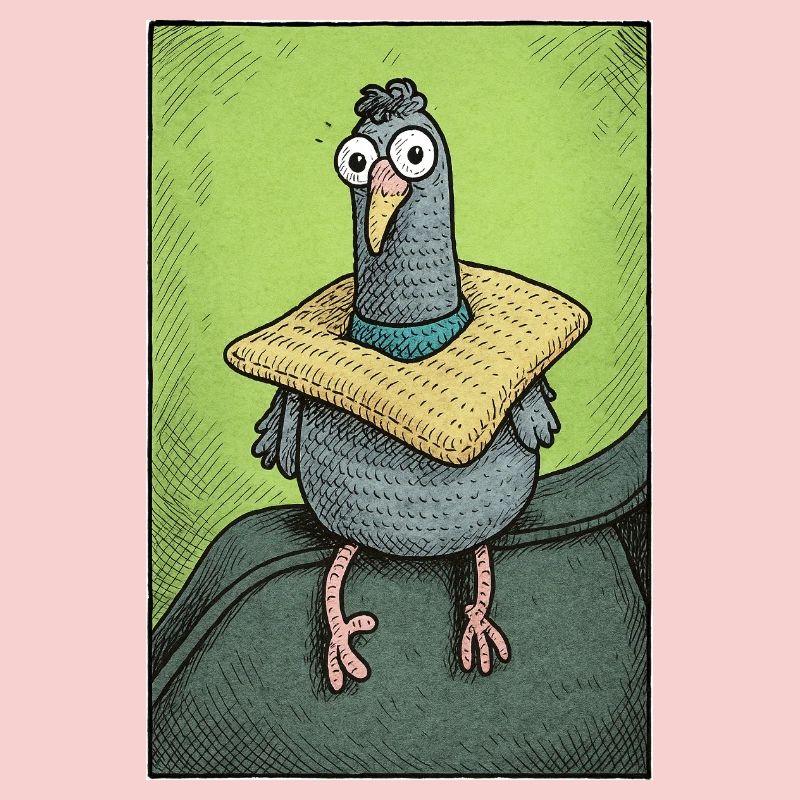 Sir Gurrington sitzt