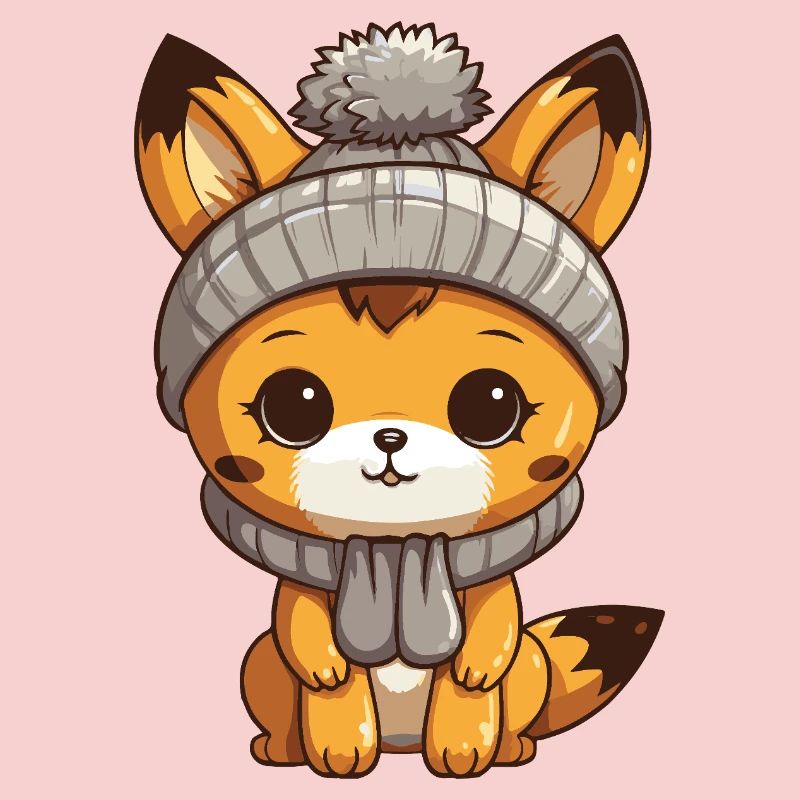 Fuchs Winter Comic