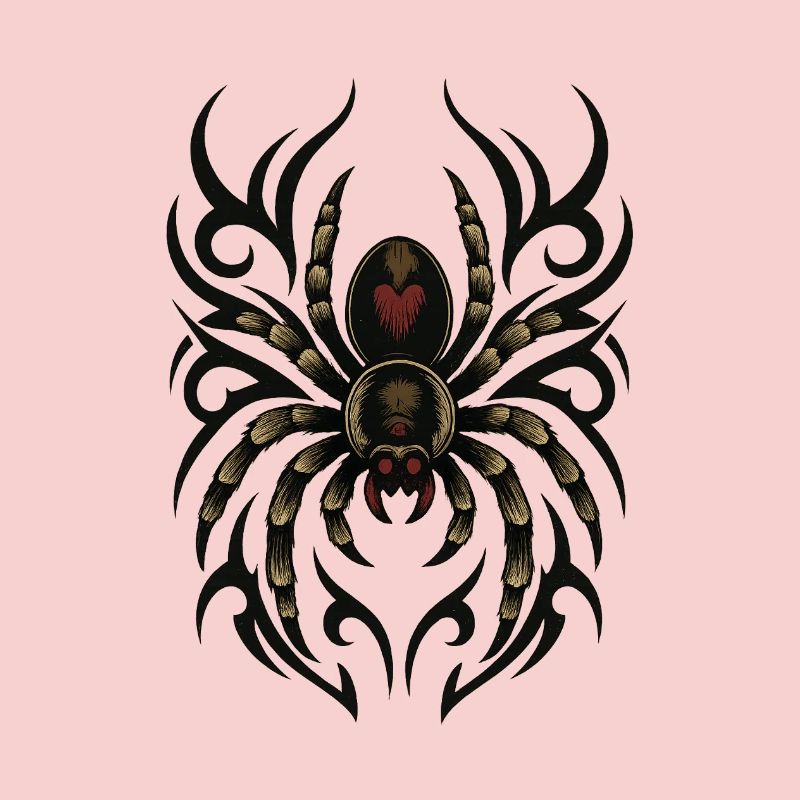 Fancy Tribal Spider