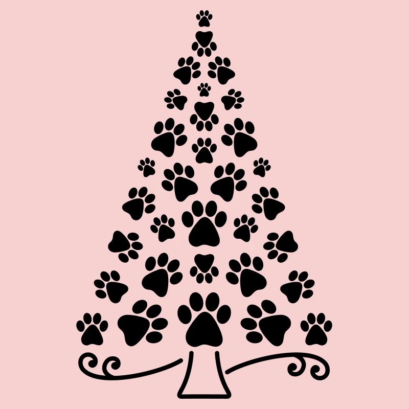Weihnachtsbaum Pfote Hund Katze Pfoten Christbaum