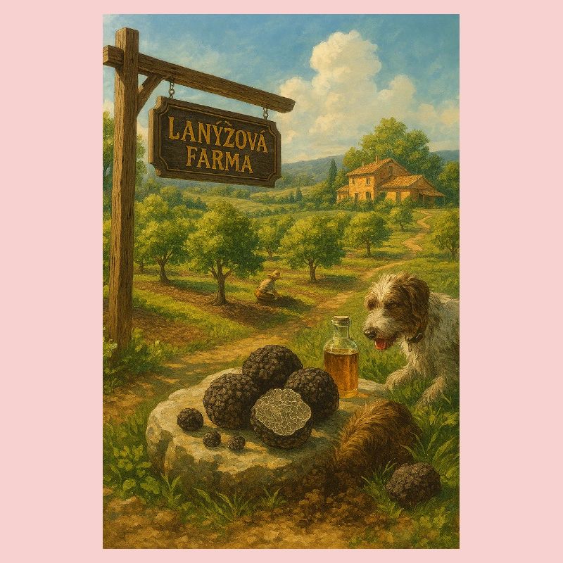 Trüffelfarm Rustikale Landschaft