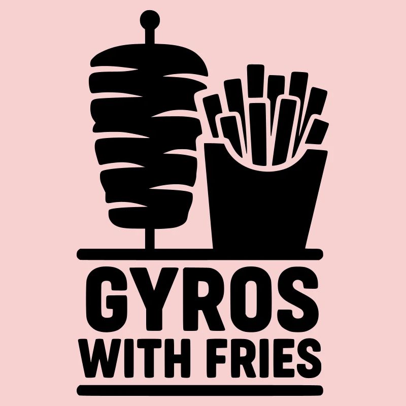 Frites gyros