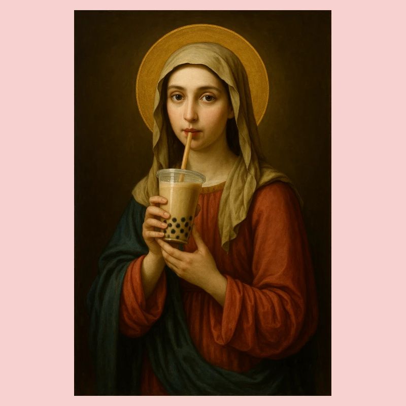 Saint drinks bubble tea