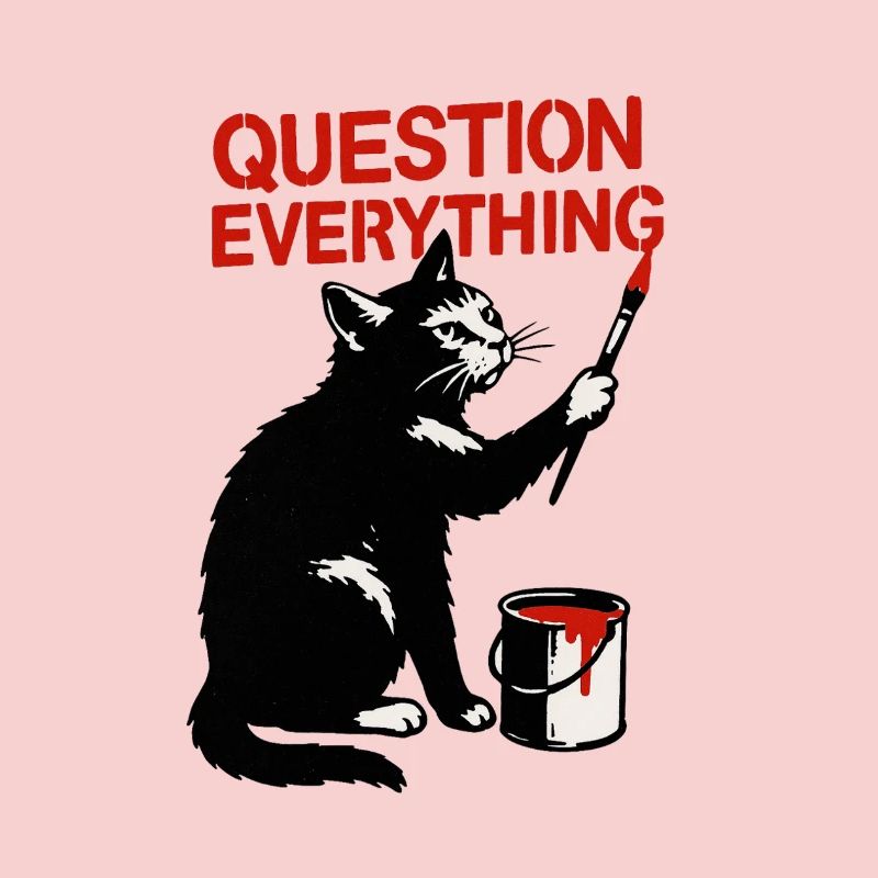 Questioning Everything: Cat Art