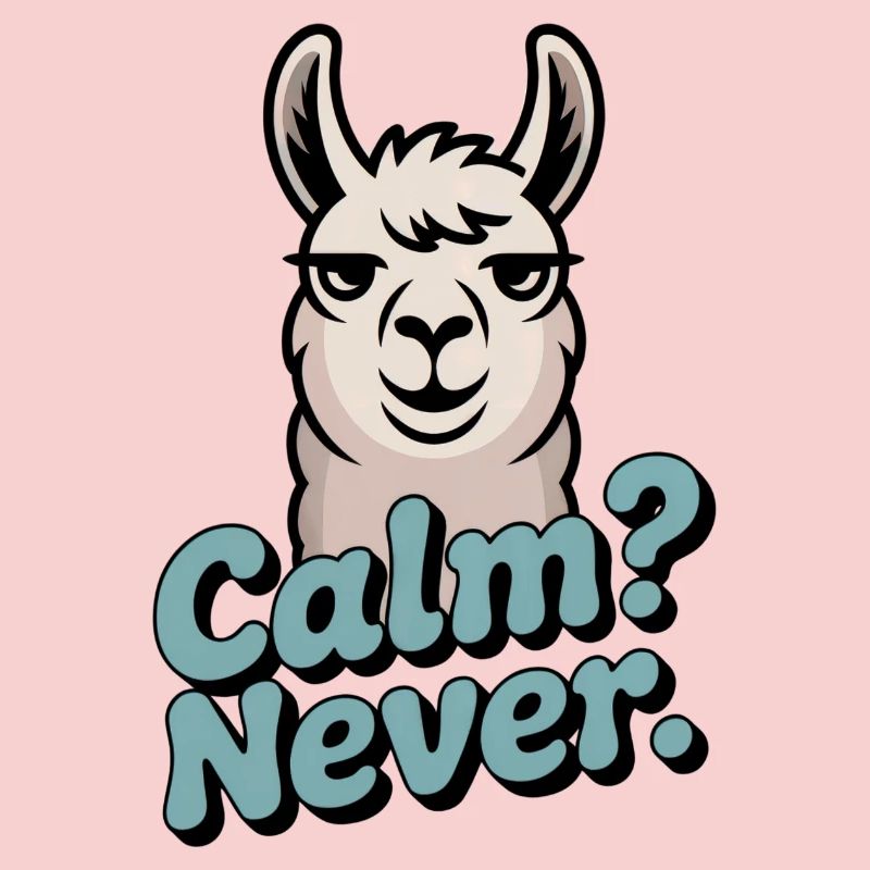 Calm? Never. – Zero serenity