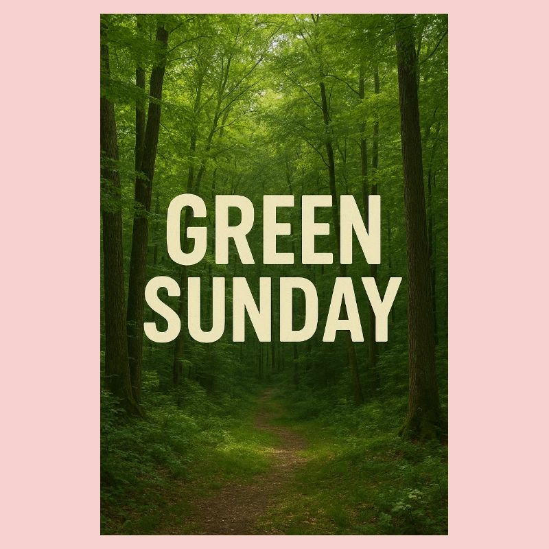 Dimanche vert dans la forêt