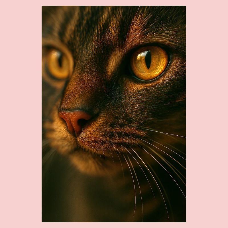 Cat Eyes Close Up