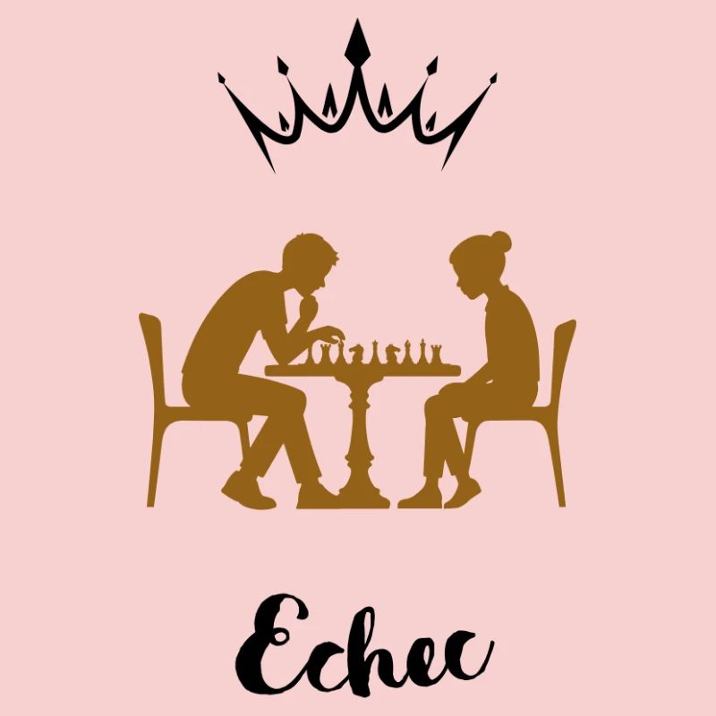 Chessboard at the café