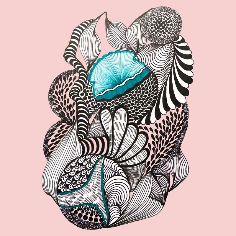 Oceanic Ink Patterns