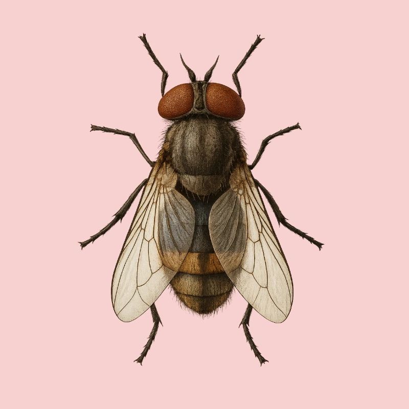 Hyperreal Fly Anatomy Tee