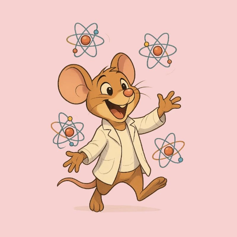 Atomic Scientist Mouse
