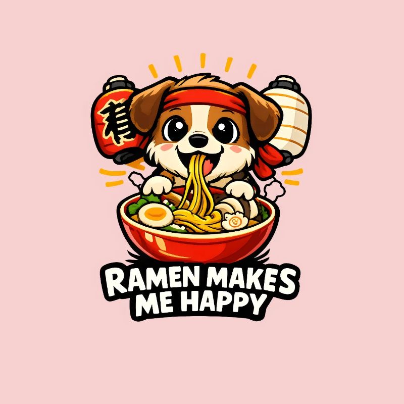 Ramen makes me happy