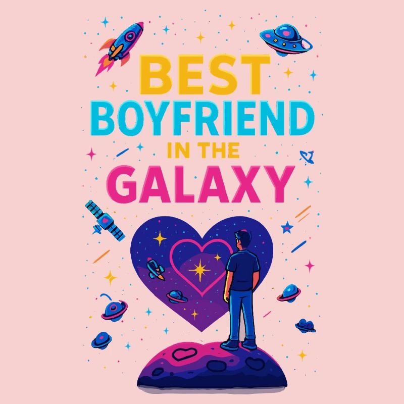 Meilleur petit ami de Galaxy, cadeau de la Saint-Valentin