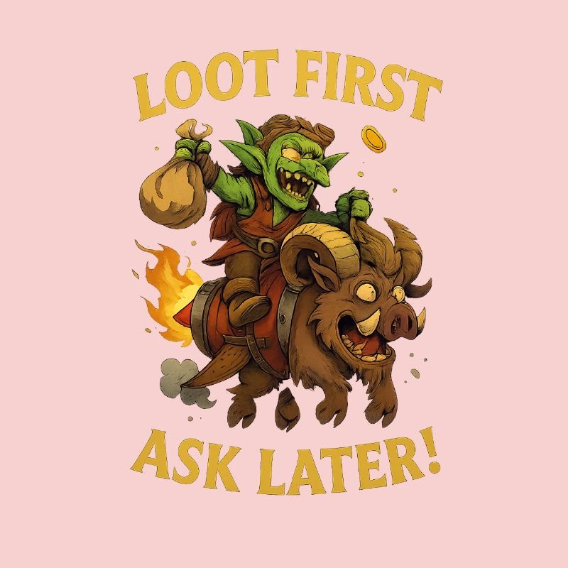 Loot First, Ask Later