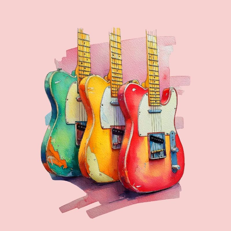 3 guitares
