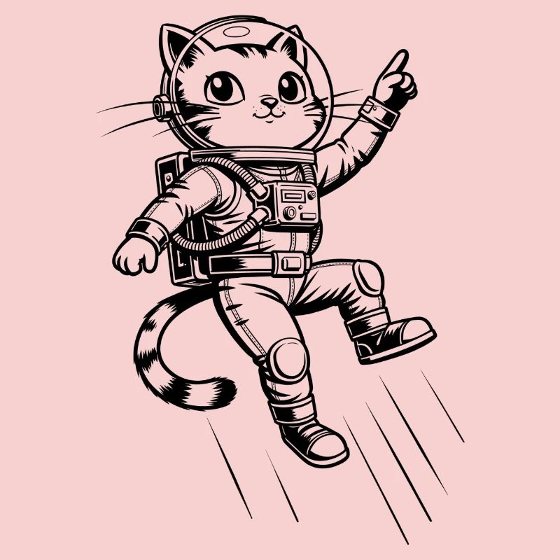 Chat astronaute